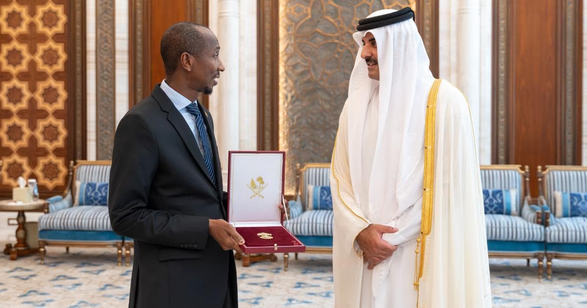 Prince hosts four outgoing ambassadors