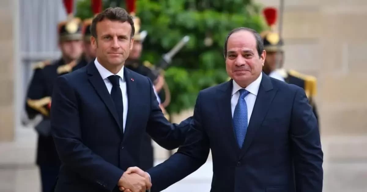 Egyptian and French leaders plan region de-escalation