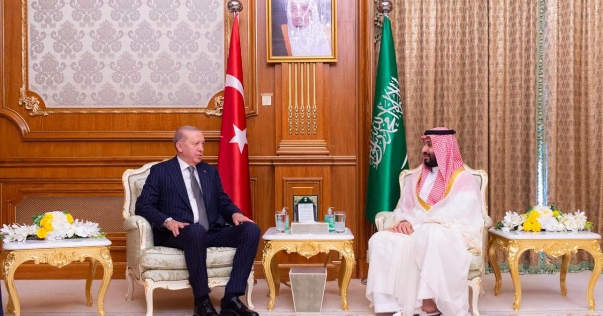 Bin Salman and Erdoğan review regional ties