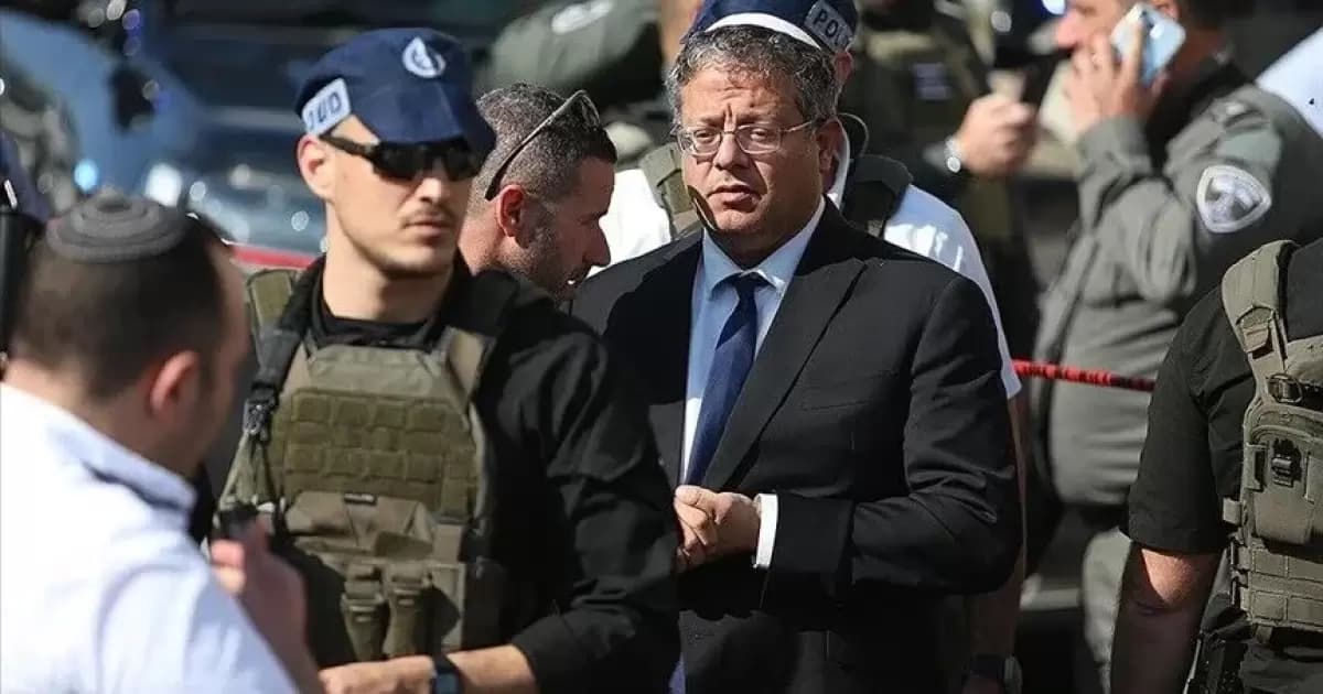 Ben Gvir Claims Israel Kills 40 Palestinians Nightly