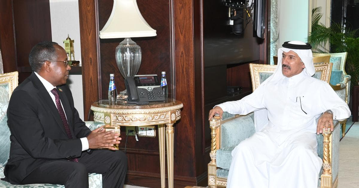 وزارة الخارجية تودع سفير إثيوبيا