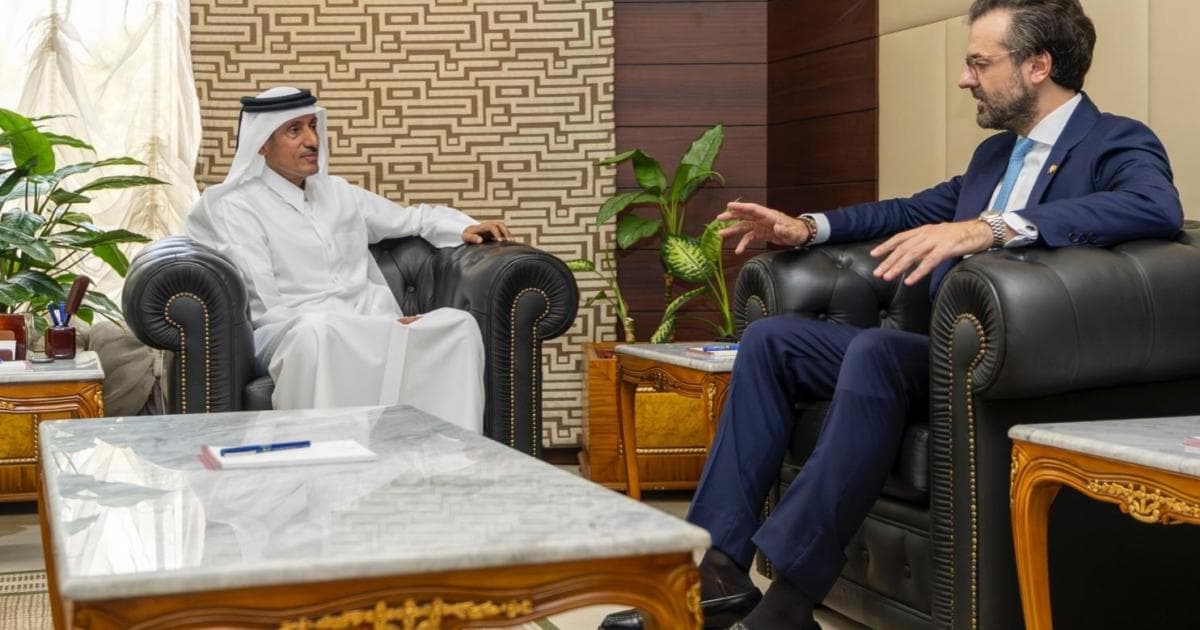 Qatar Media Authority chief meets Spain envoy