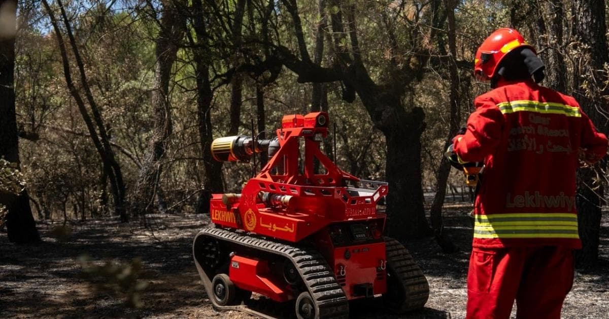 Qatar Search and Rescue aids Spain fires