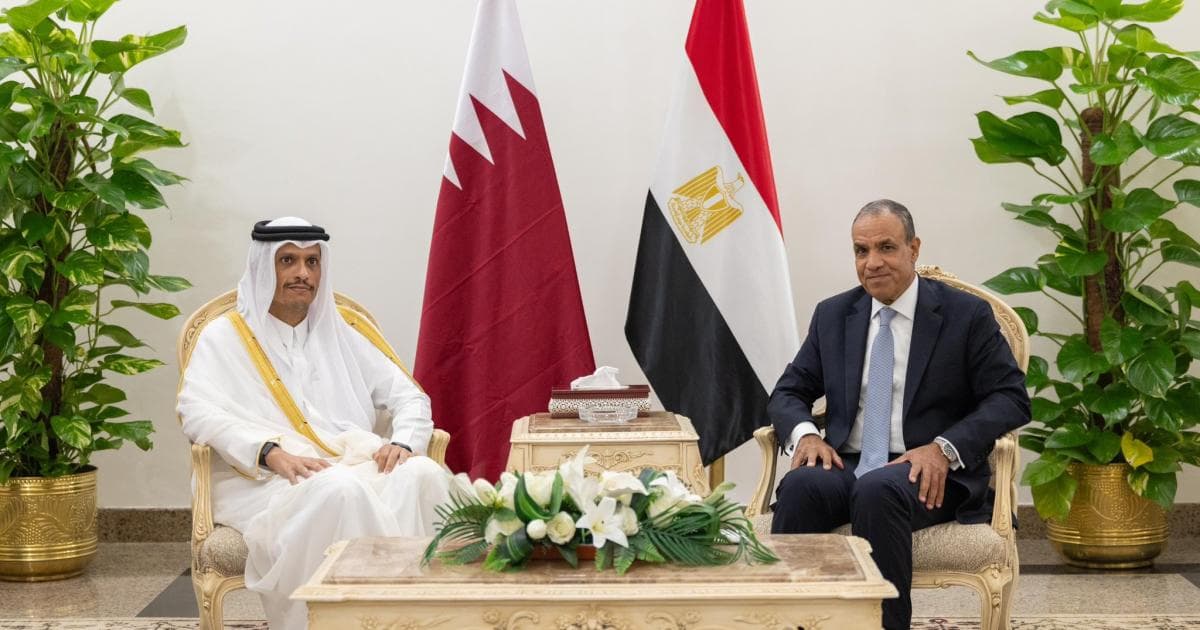 رئيس الوزراء يلتقي بوزير الخارجية المصري