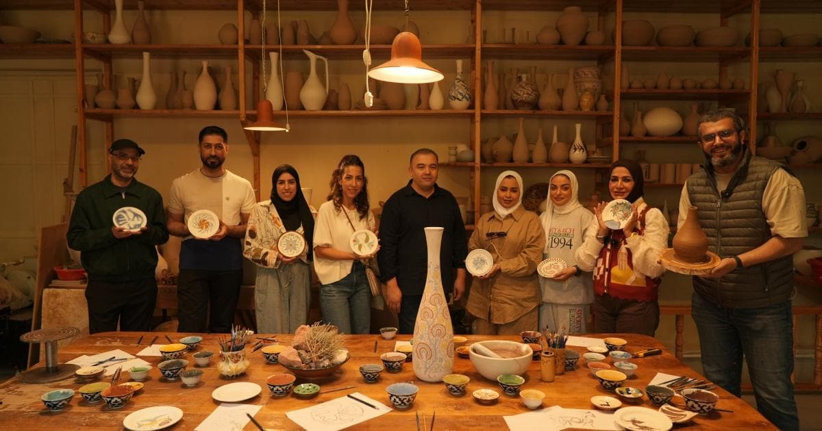 فنون قطرية في معرض أوزبكستان