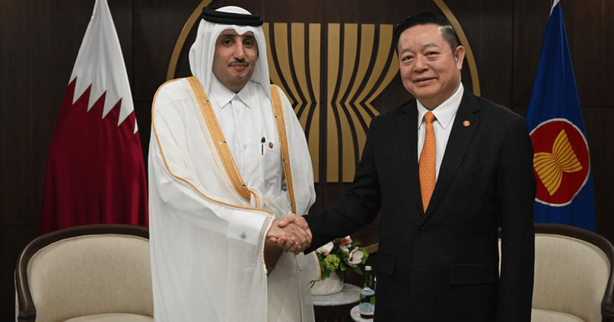 ASEAN Secretary-General Welcomes Qatar's Ambassador