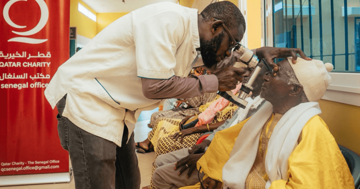 Qatar Charity initiates blindness aid in Senegal