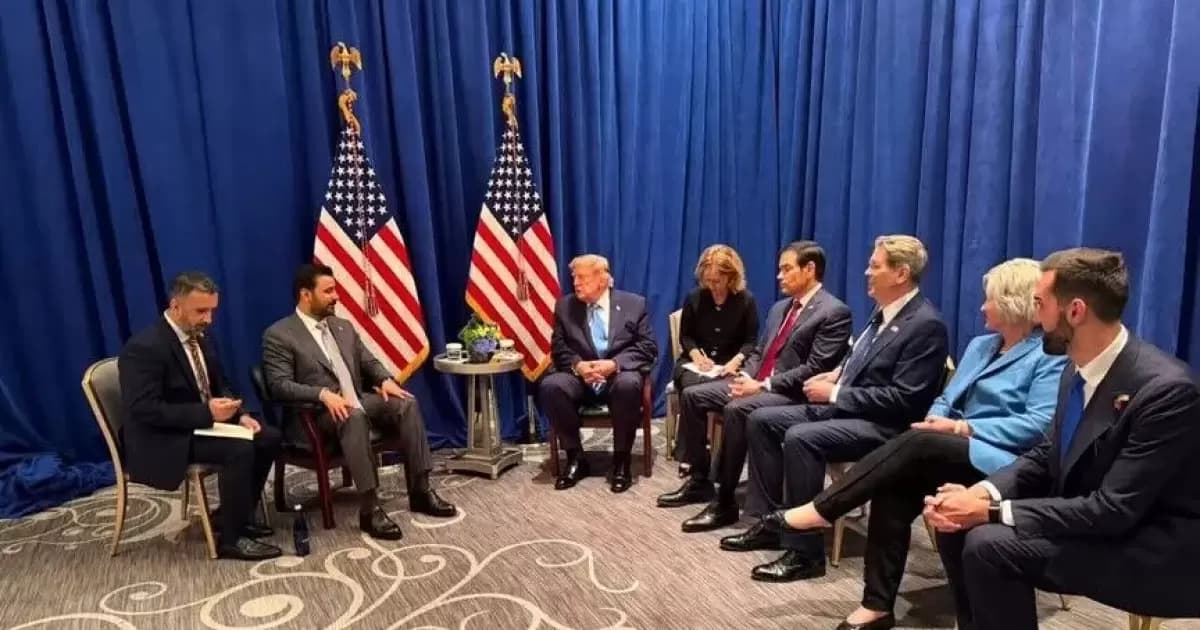 Al-Zaidi and Trump Discuss Cooperation