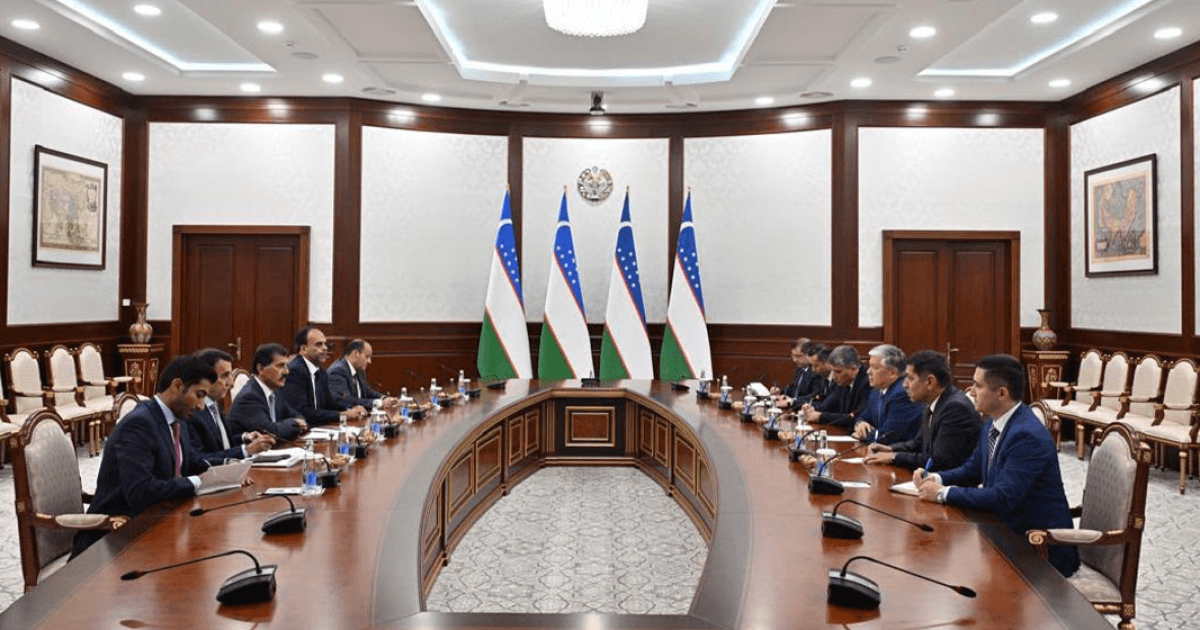 Foreign Ministry Chief Meets Uzbek Deputy