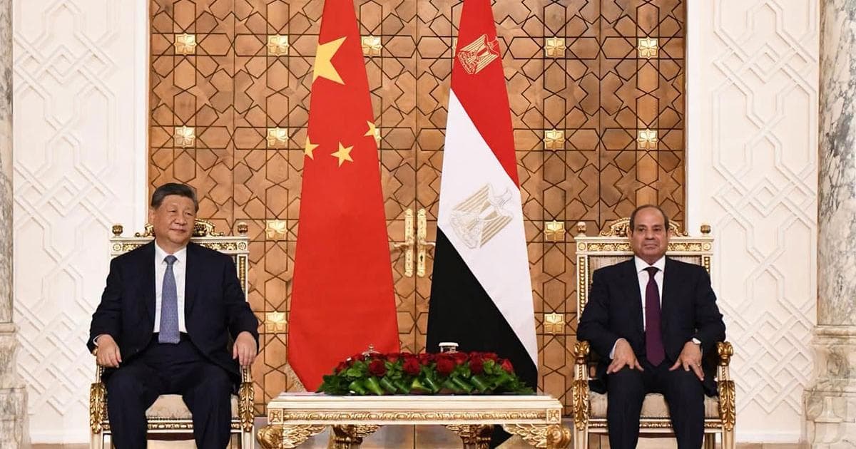 مباحثات بين مصر والصين حول القضايا الإقليمية