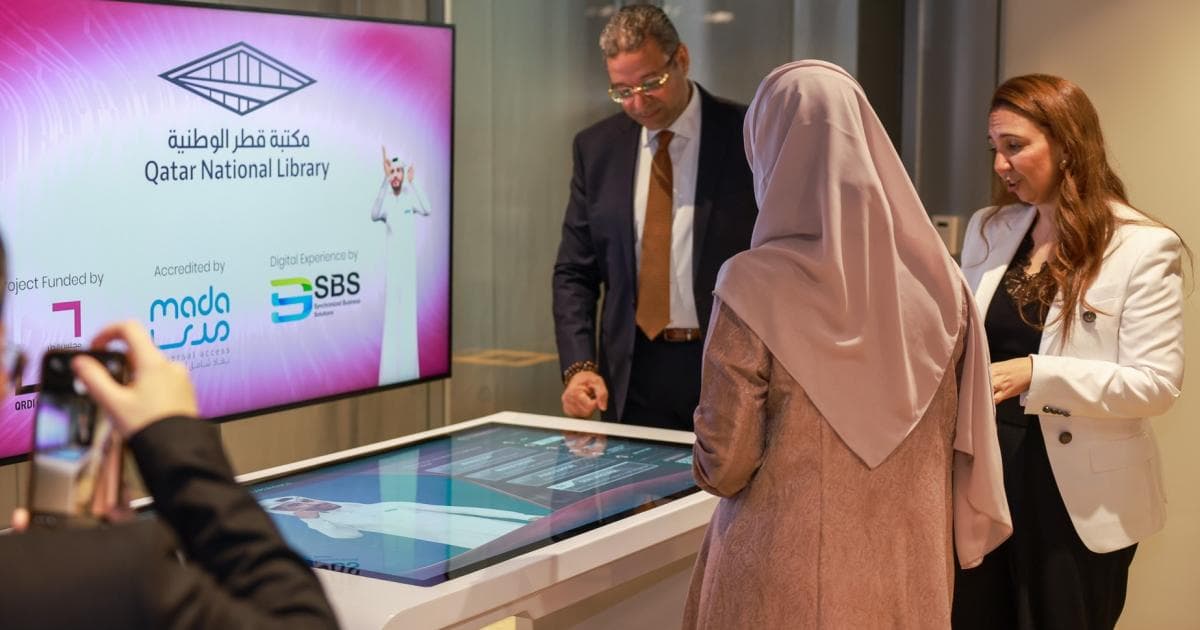 Qatar Library Introduces Digital Station for Disabilities