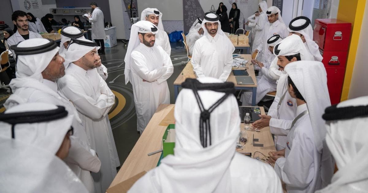 النادي العلمي القطري يختتم برنامج المخترعون الشباب الأول