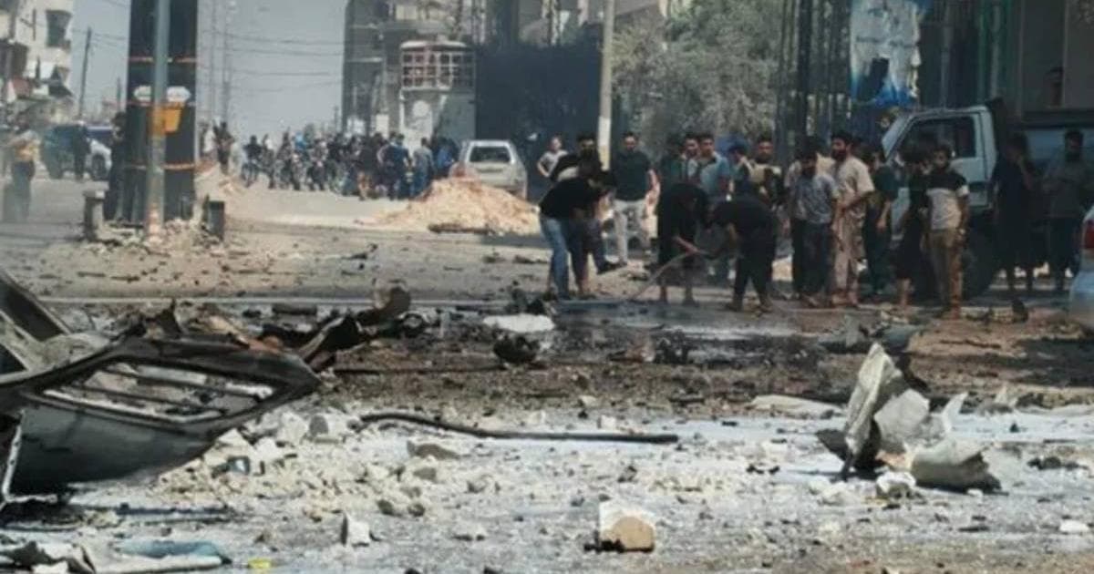 Five dead and eight injured in ammunition vehicle blast in northern Syria