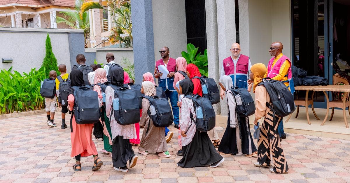 Qatar Charity Provides School Supplies to Rwandan Orphans