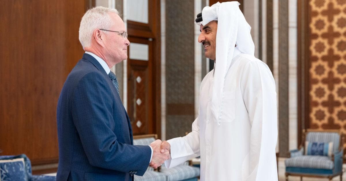 سمو الأمير يلتقي برئيس إكسون موبيل