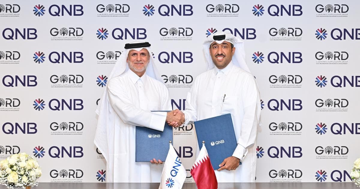 Gulf R&D and QNB sign MoU