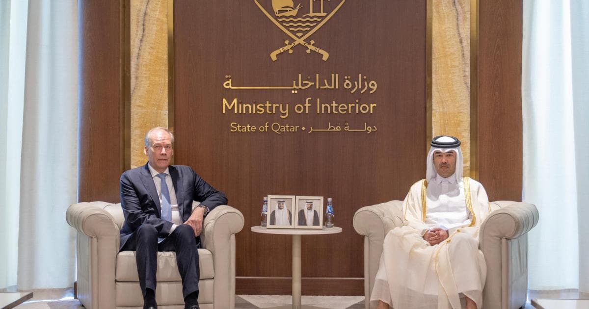 وزارة الداخلية تلتقي مع وفد فنلندا