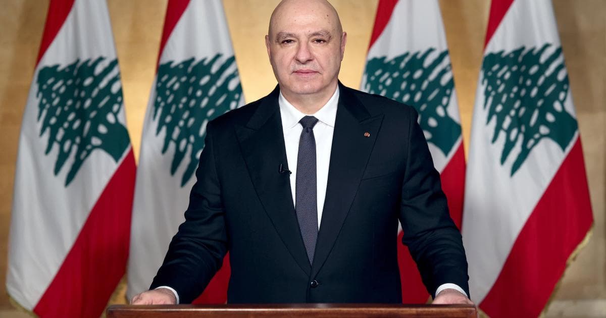 Lebanese President Condemns Houthi Attacks