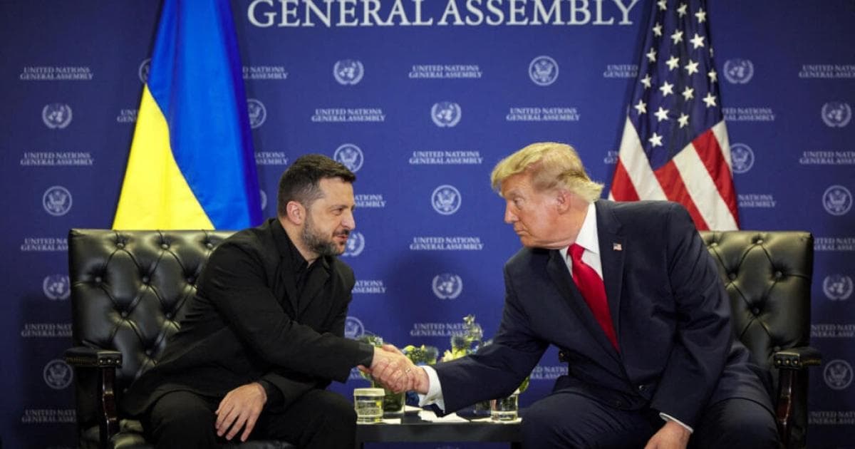 Zelensky and Trump discuss peace efforts