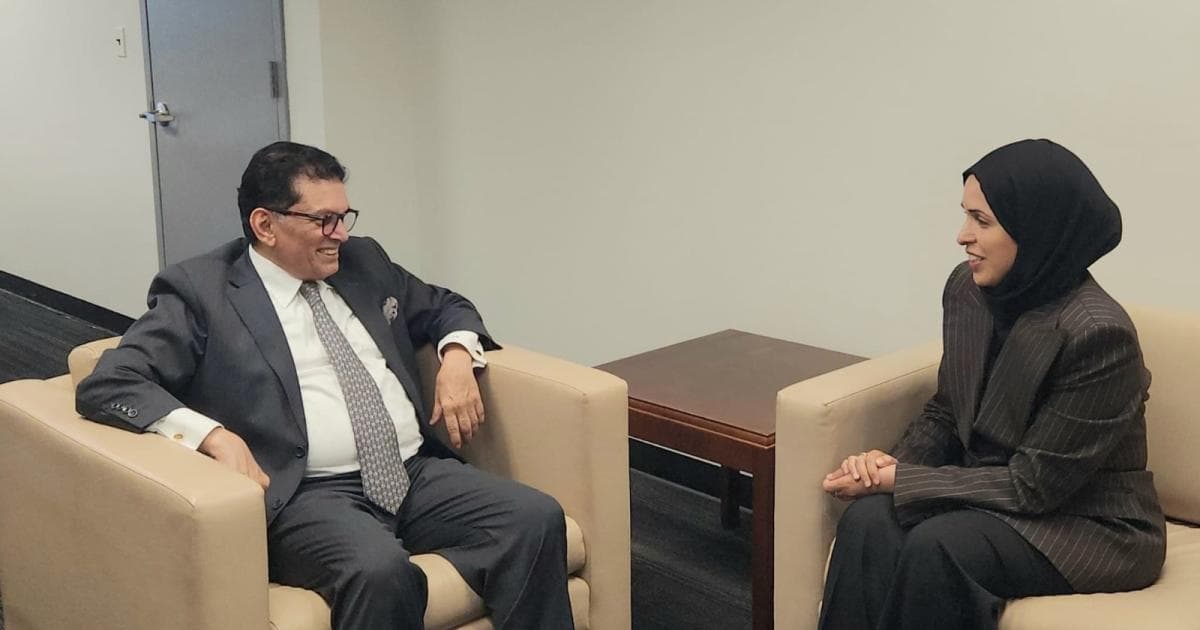 Delegate Meets UNGA 81 President