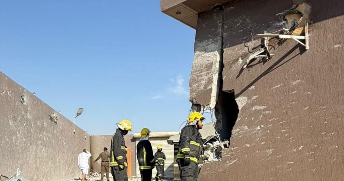 وفاة شخص في الطائف بسبب شظايا مسيرة