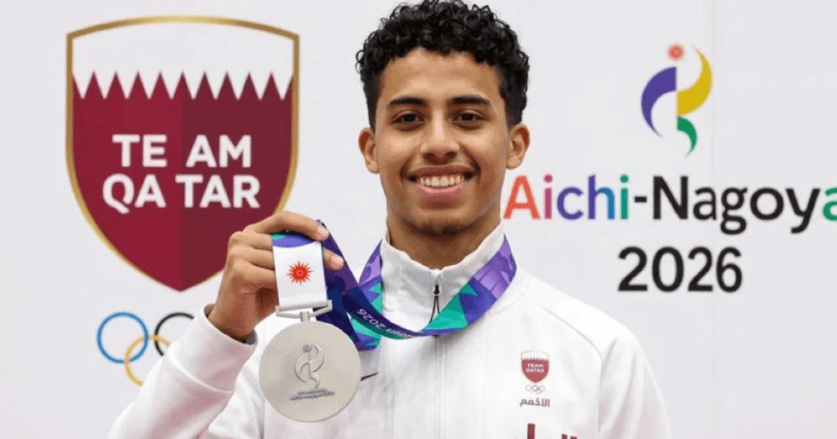 عبد الرحمن مصطفى يفوز بفضية الكاراتيه 60 كجم