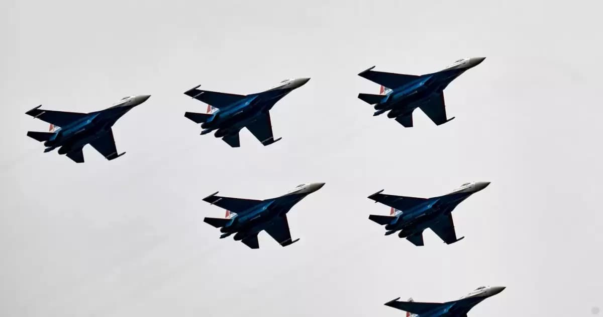 Russia conducts multiple strikes on Ukrainian military sites
