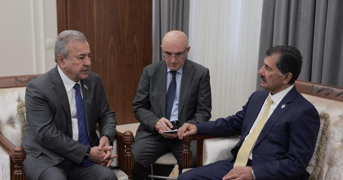 Foreign Ministry Chief Meets Uzbek Senate Vice Chair