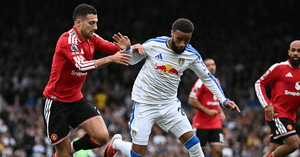 Leeds vs Manchester United match set by draw