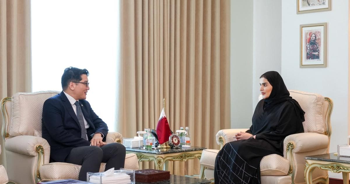 State Minister Meets Korean Ambassador