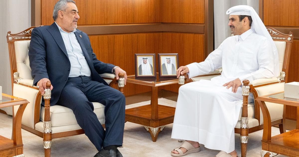 Energy Minister Meets Acting Iranian Oil Chief