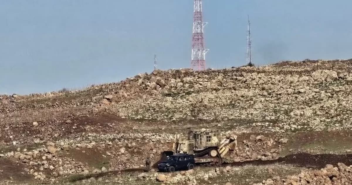 إسرائيل تتقدم في ريف درعا بسوريا