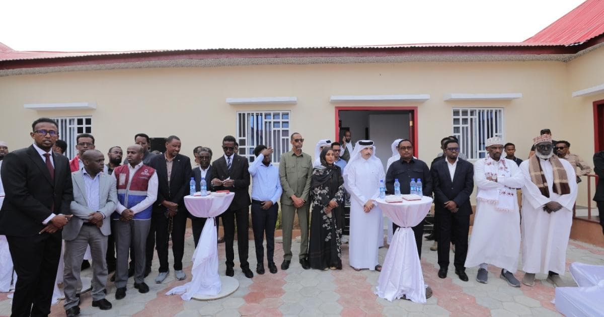 Qatar Charitable Society Launches Sheikh Eid Health Facility in Somalia
