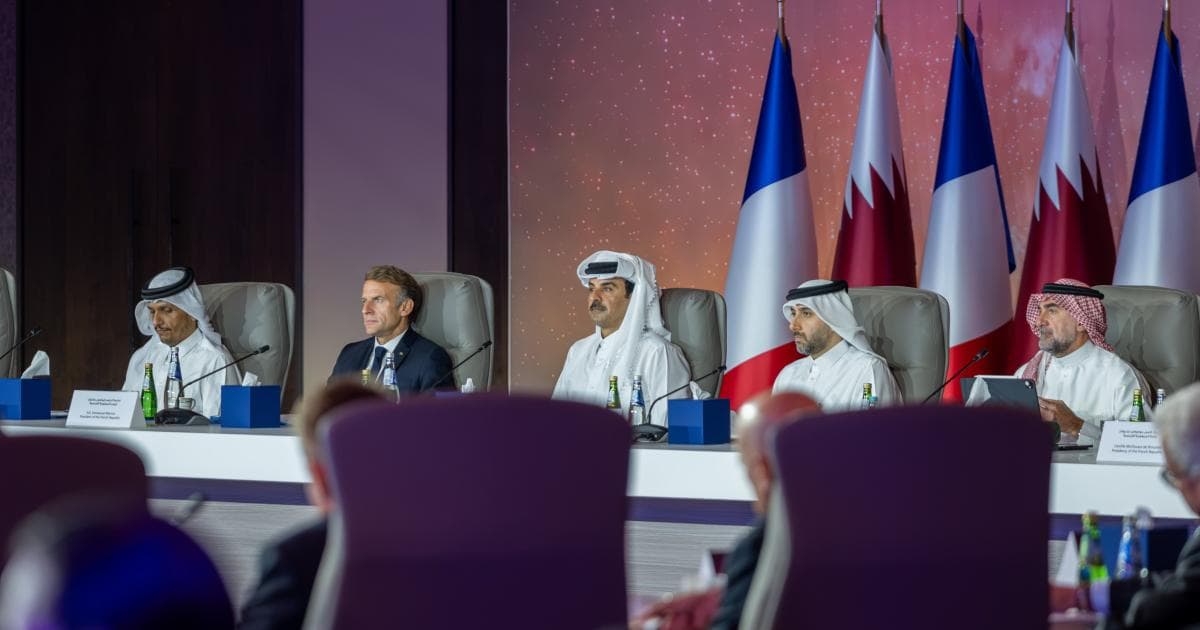 French leader emphasizes finance in climate fight