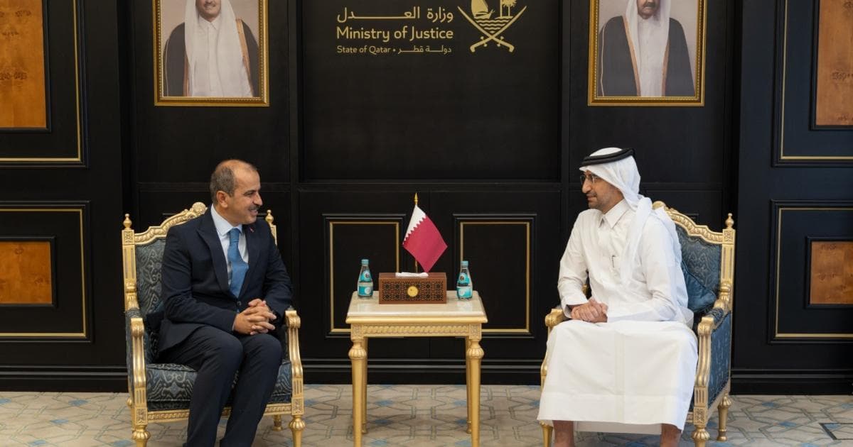 Justice Minister Meets Indonesia and Turkey Ambassadors