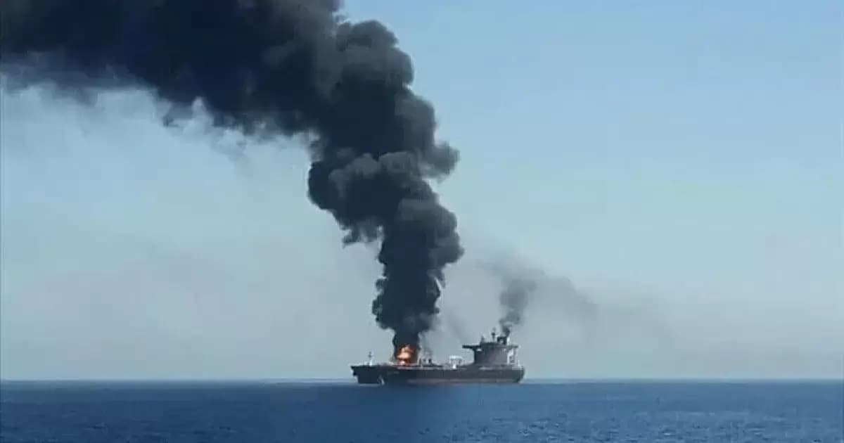 Iran targets third supertanker in Hormuz