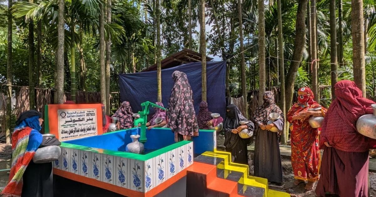 Qatar Charity supplies water to 30,000 in Bangladesh