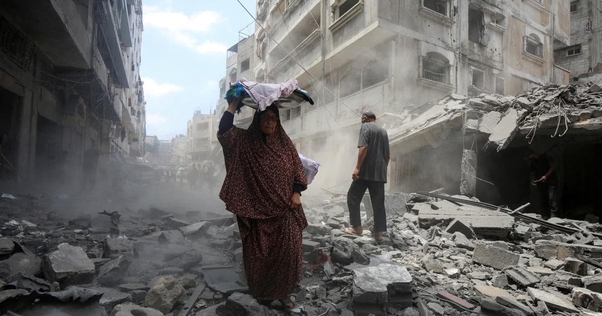 Gaza Raid Kills Palestinian in Displacement Camp