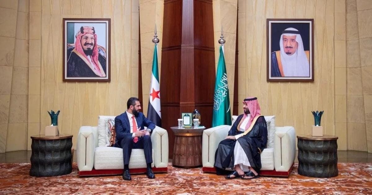 ولي العهد السعودي والرئيس السوري يتباحثان تعزيز العلاقات