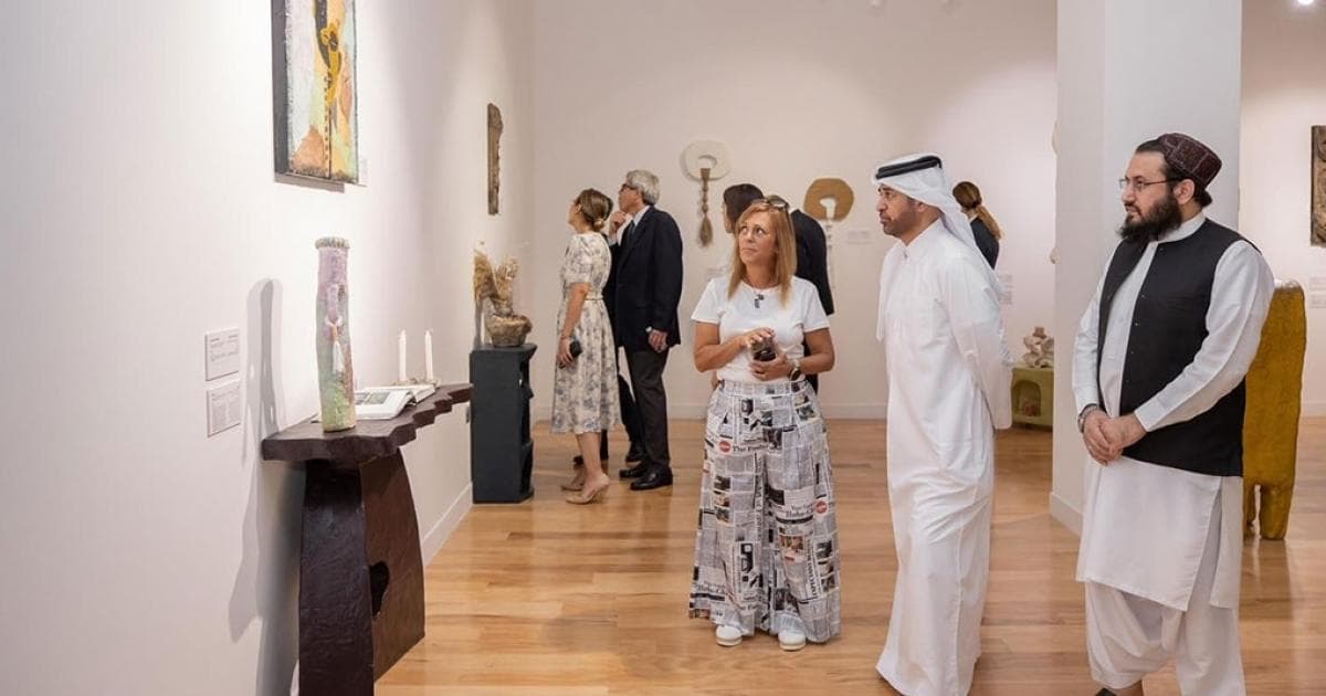 كتارا تفتتح معرض تشكيل الأثر