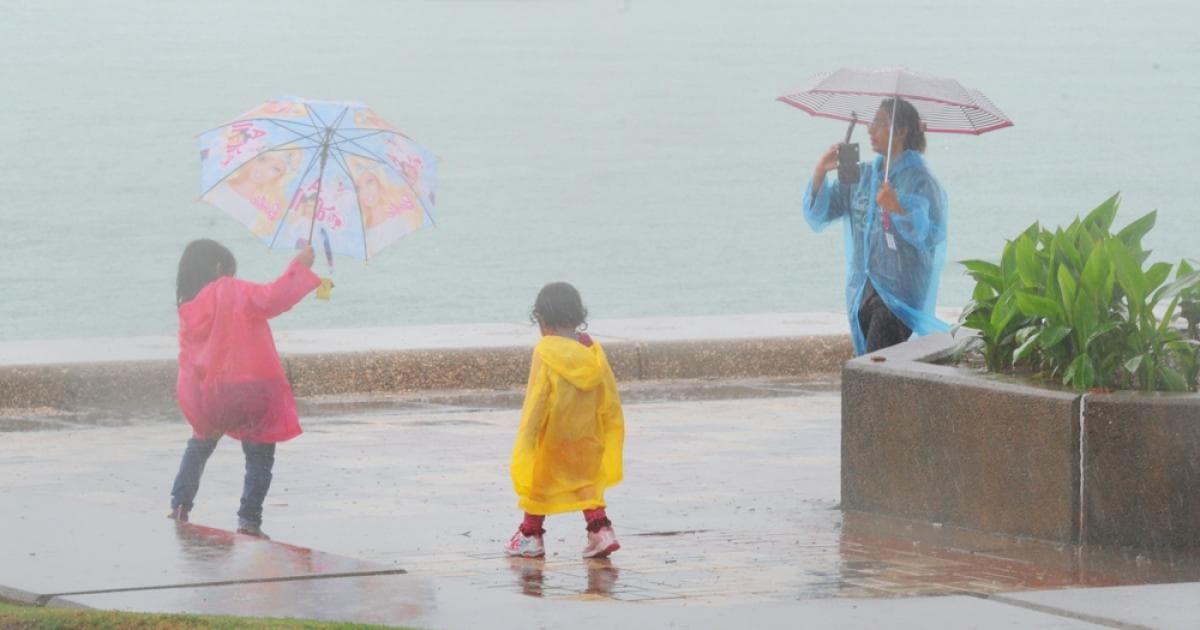 Thunderstorms forecast for today at noon