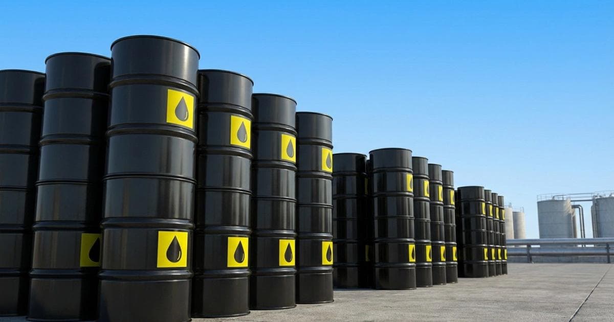 Oil drops as exports rise and G7 stockpiles fall