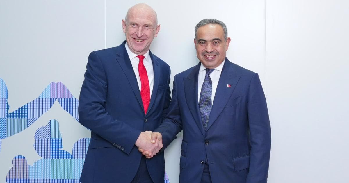 Finance Minister Holds Talks with UK Treasury Secretary