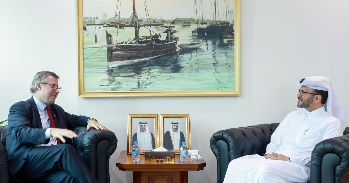 Foreign Ministry Official Meets German Secretary