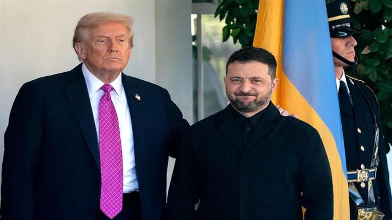 زيلينسكي يلتقي ملك بريطانيا ورئيس حكومتها