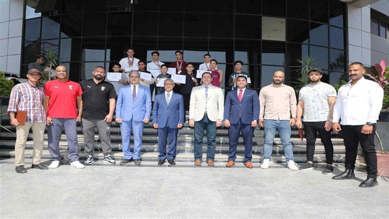 Beni Suef honors boxing champions and coaches