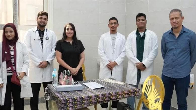 طب أسيوط يشارك في القافلة الثامنة