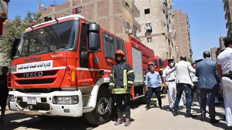 الحماية المدنية تسيطر على حريق بالإسكندرية