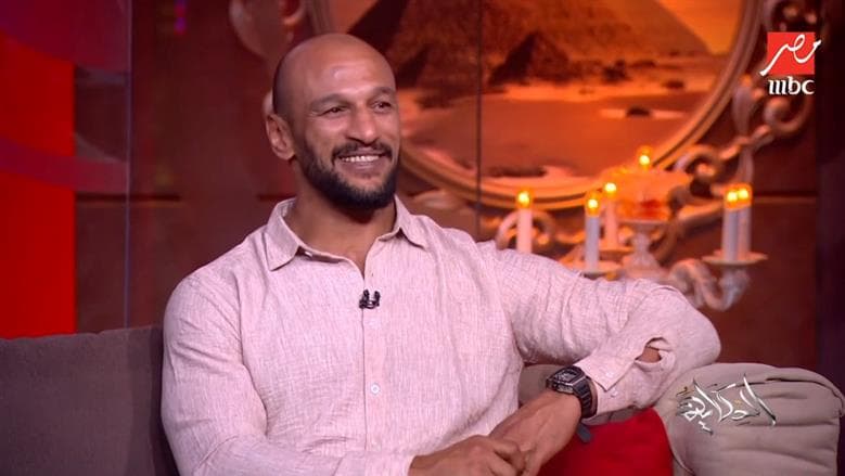 كرم جابر بدأ بالجمباز والسباحة قبل المصارعة