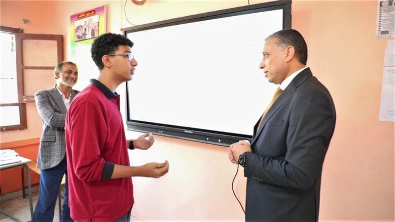 مديرو تعليم الجيزة يراقبون امتحانات أكتوبر